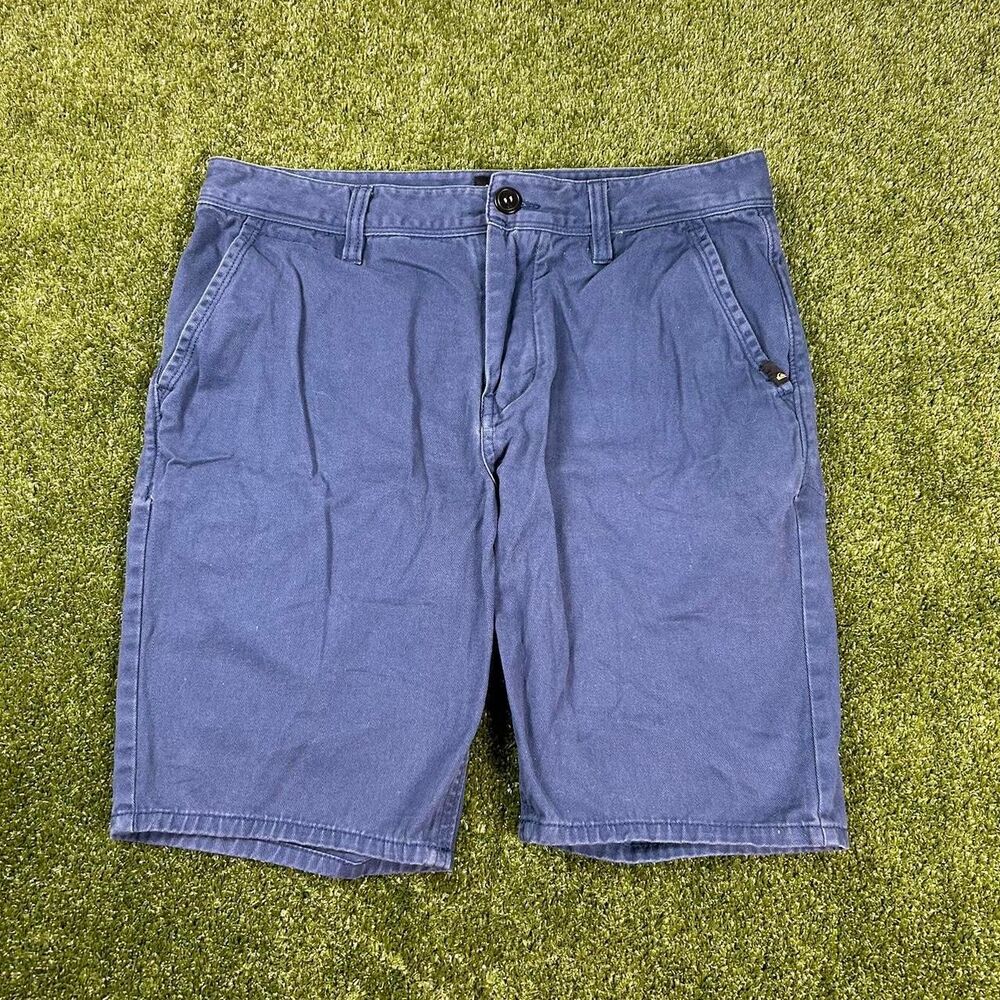 Quiksilver Men's Blue and Navy Shorts